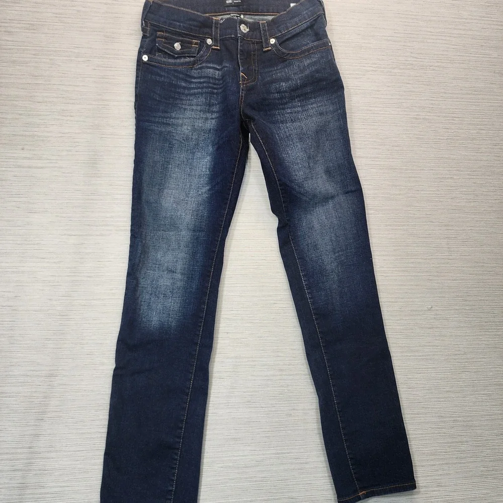 True Religion GENO Relaxed Slim Dark Wash Jeans | Men's @25 Size 30 /31